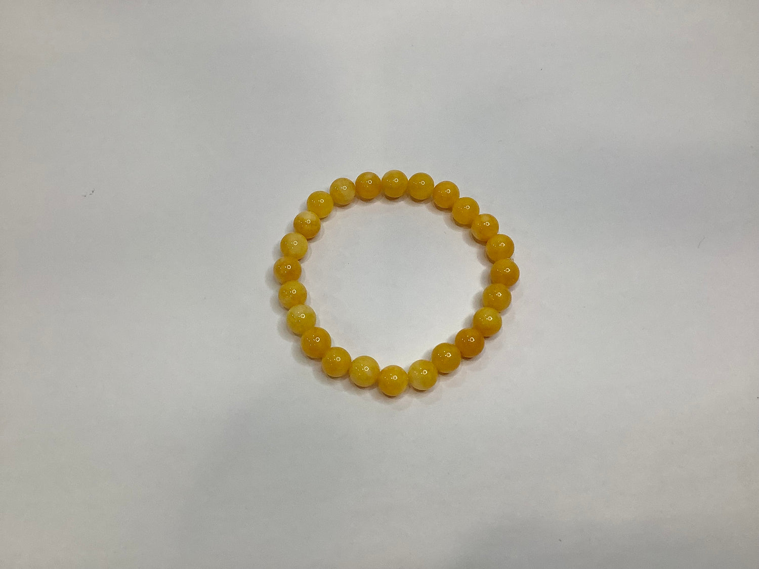 Amazon.co.jp: [M&Y] Natural Stone Power Stone Yellow Jade Bracelet 0.4 inch  (10 mm) Good Luck to Detect the Signs of Good Luck and Go on the Right  Path, Gemstone, yellow jade :
